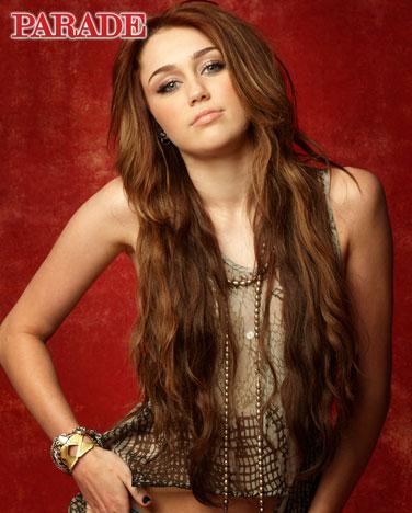 Miley Cyrus a Parade magazin címlapján
