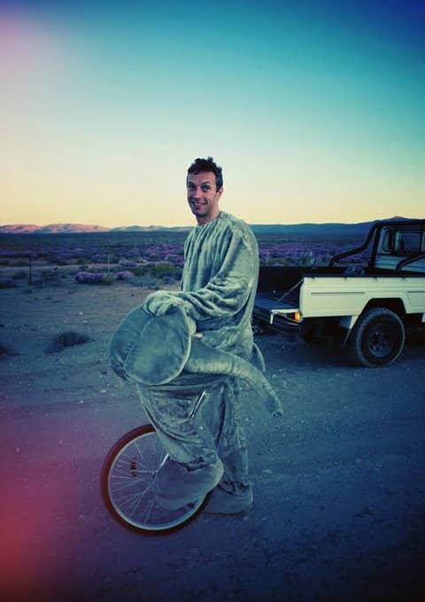 coldplay - video shoot