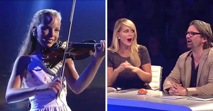 A kislány egyedi produkcióval állt a zsűri elé. Néhány másodperccel később mindenki csodálattal hallgatta