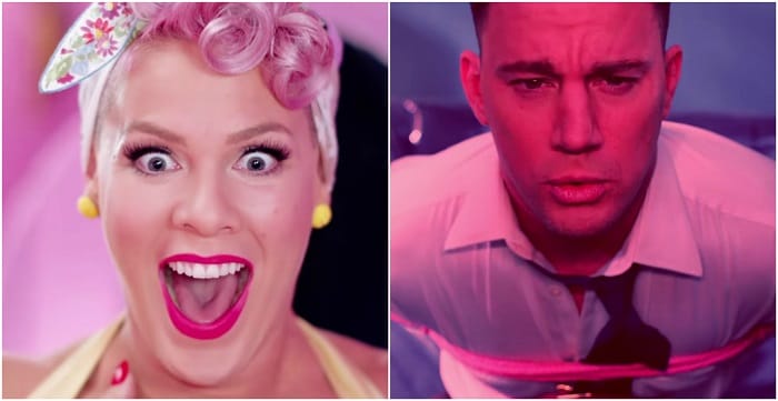 P!nk és Channing Tatum színpompás házaséletet él a Beautiful Trauma klipjében