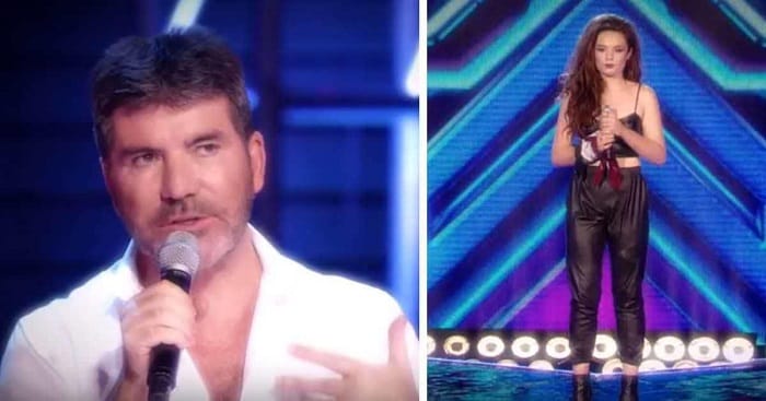 Simon arra kérte a lányt, mossa le a sminkjét. Erre ő szavak nélkül hagyta a zsűrit!
