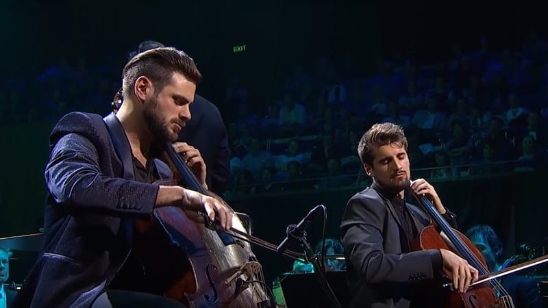A 2CELLOS élőben adta elő a Titanic főcímdalát. Ilyet még a Sydneyi Operaház is ritkán hall!