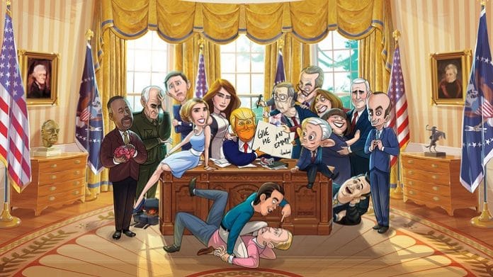 Őrült animációs vígjáték Donald Trumpról