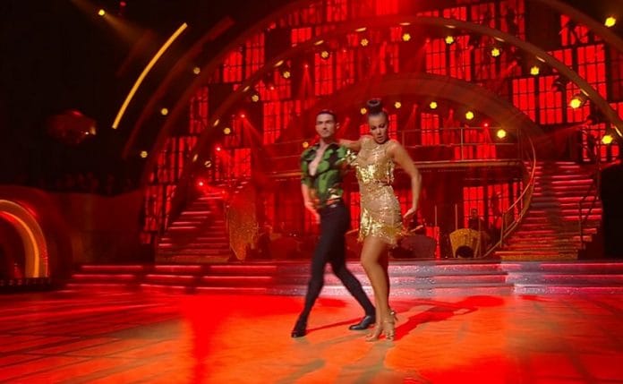 Tóth Andi botrányosan jó tangóval mutatkozott be a Dancing with the Starsban