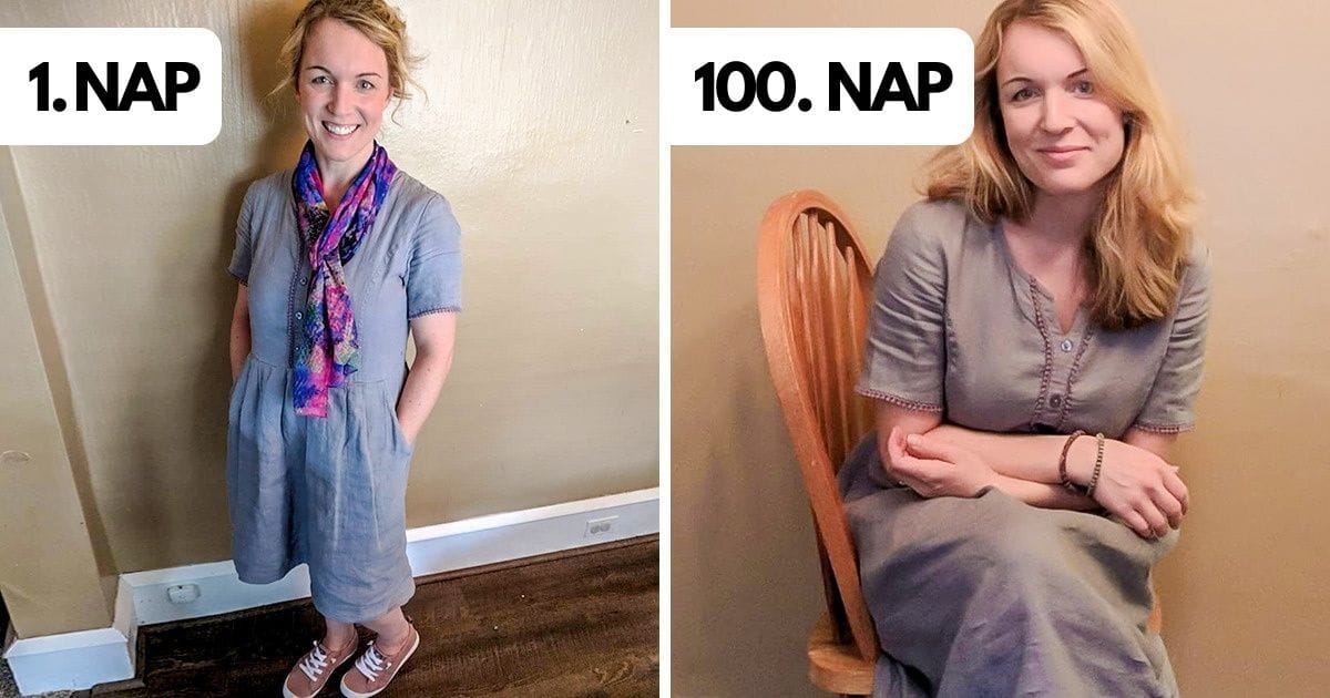 Egy tanárnő 100 napig ugyanazt a ruhát viselte, hogy felhívja a figyelmet a fogyasztói társadalom okozta károkra