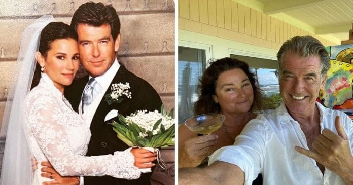 Pierce Brosnan megható üzenetben emlékezett meg 21. házassági évfordulójára