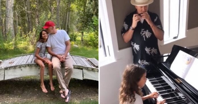 Bruce Willis felesége imádnivaló fotókat osztott meg a sztárról lányuk születésnapja alkalmából