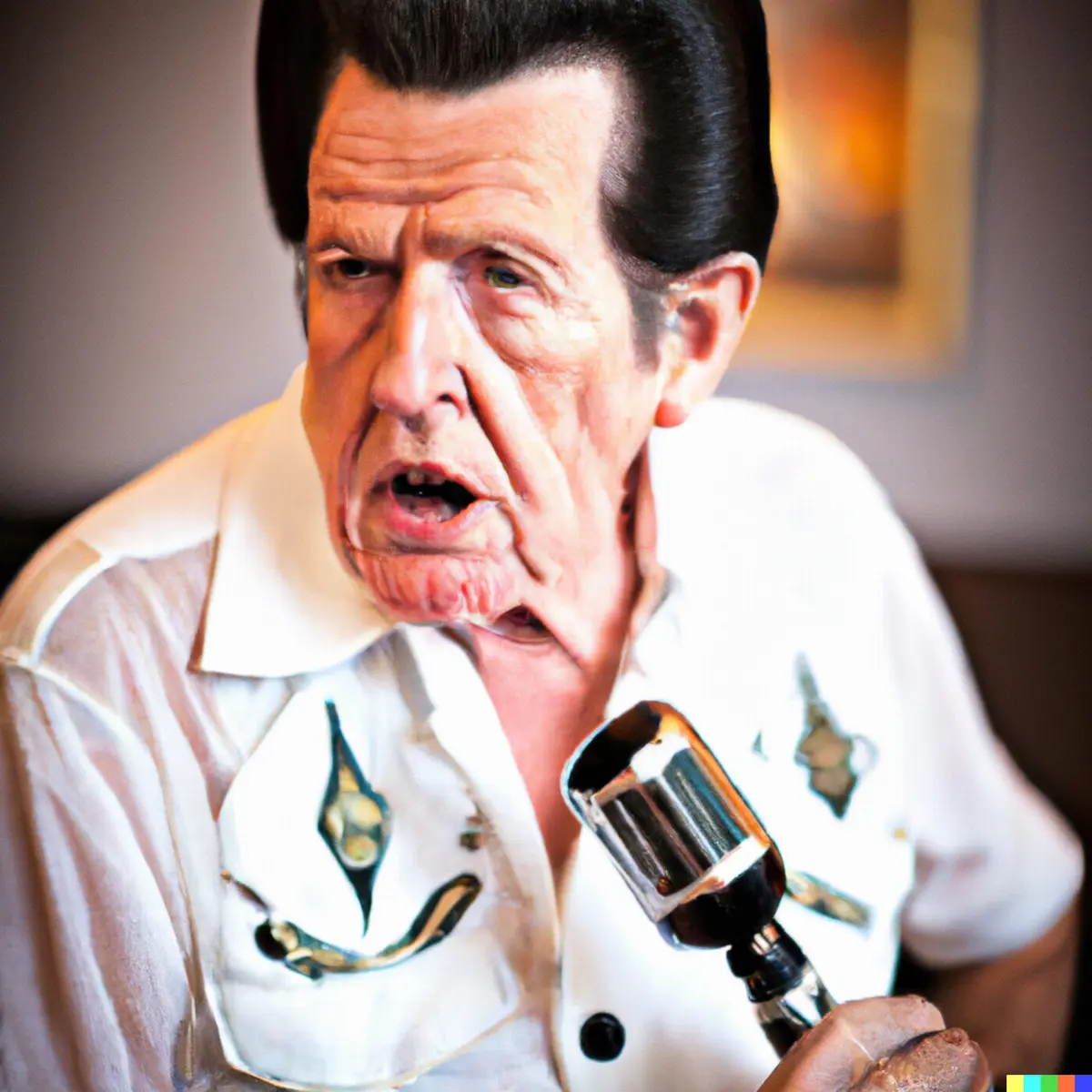 A mesterséges intelligencia szerint így nézne ki Elvis Presley, ha még ma is élne