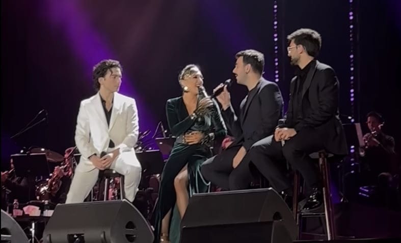 Tóth Gabi az olasz Il Volo olasz trióval énekelt: ismét bebizonyította, hogy ő Magyarország egyik legjobb női hangja
