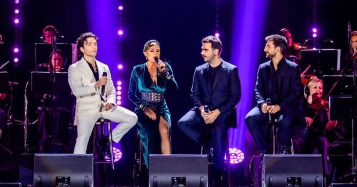 Tóth Gabi az olasz Il Volo olasz trióval énekelt: ismét bebizonyította, hogy ő Magyarország egyik legjobb női hangja