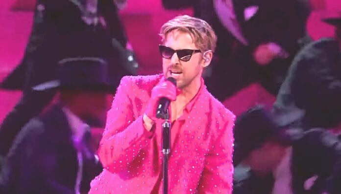 Ryan Gosling minden idők legjobb produkcióját nyújtotta az Oscar-díjátadón
