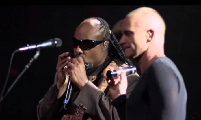 Sting és Stivie Wonder duettezik